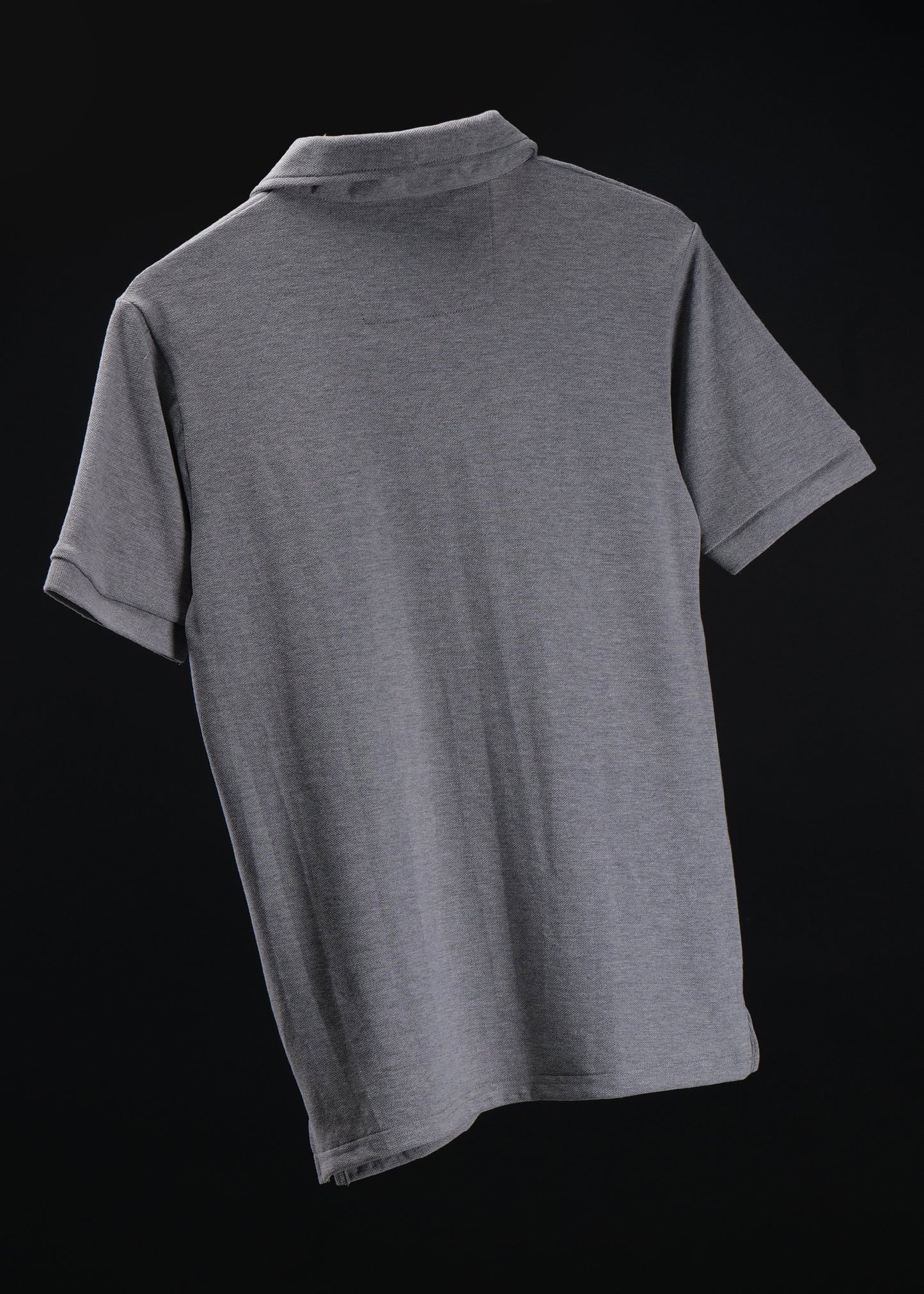 Men's Zipper Flex Polo T-shirt