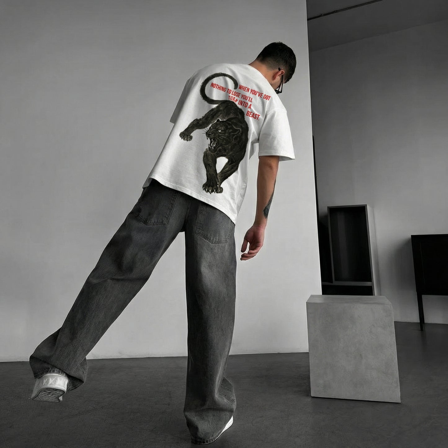 The Midnight Predator Oversized Fit