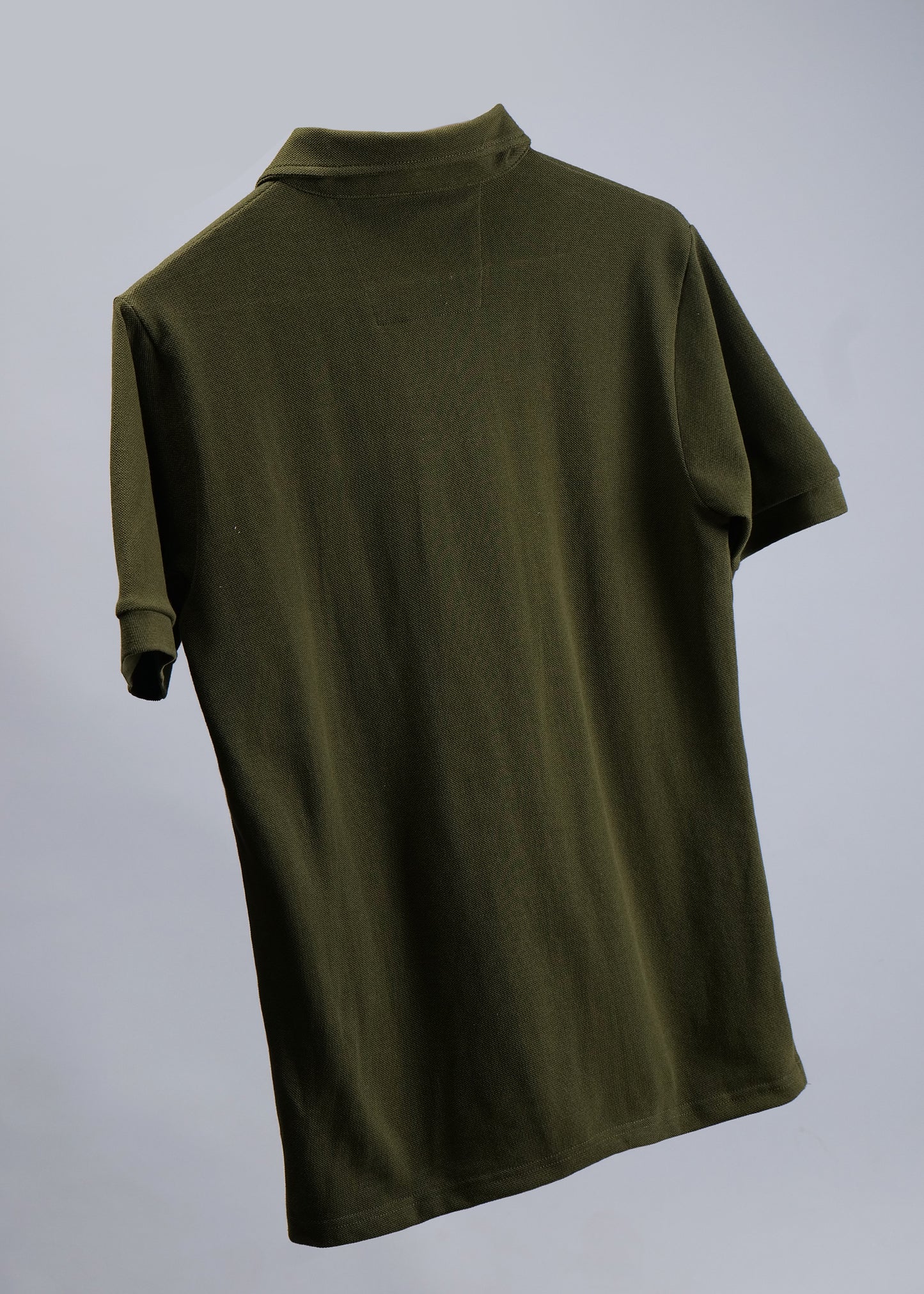 Men's Zipper Flex Polo T-shirt