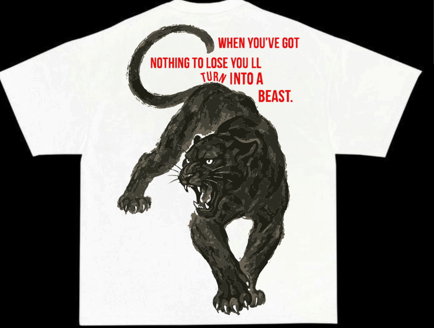 The Midnight Predator Oversized Fit